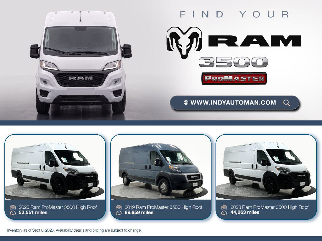 2023 RAM Promaster 3500