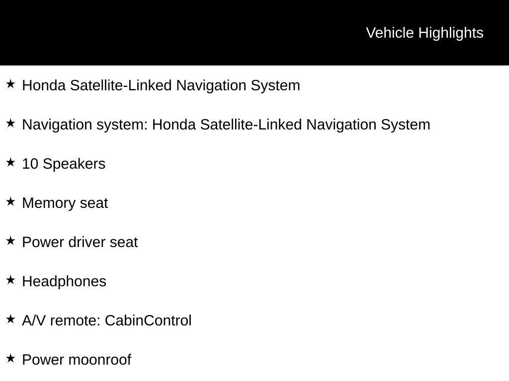 2021 HONDA Pilot