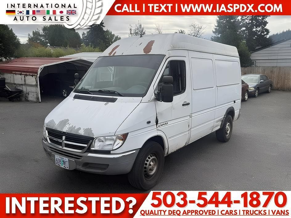 2004 SPRINTER (DODGE OR FREIGHTLINER) Sprinter