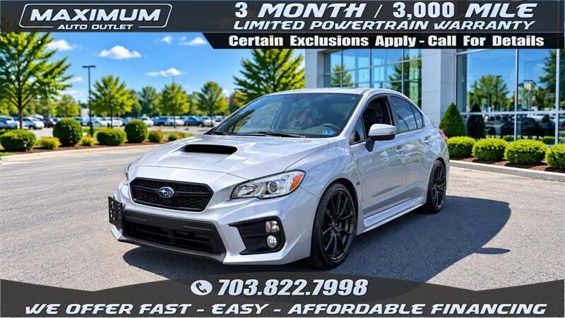 2020 SUBARU WRX