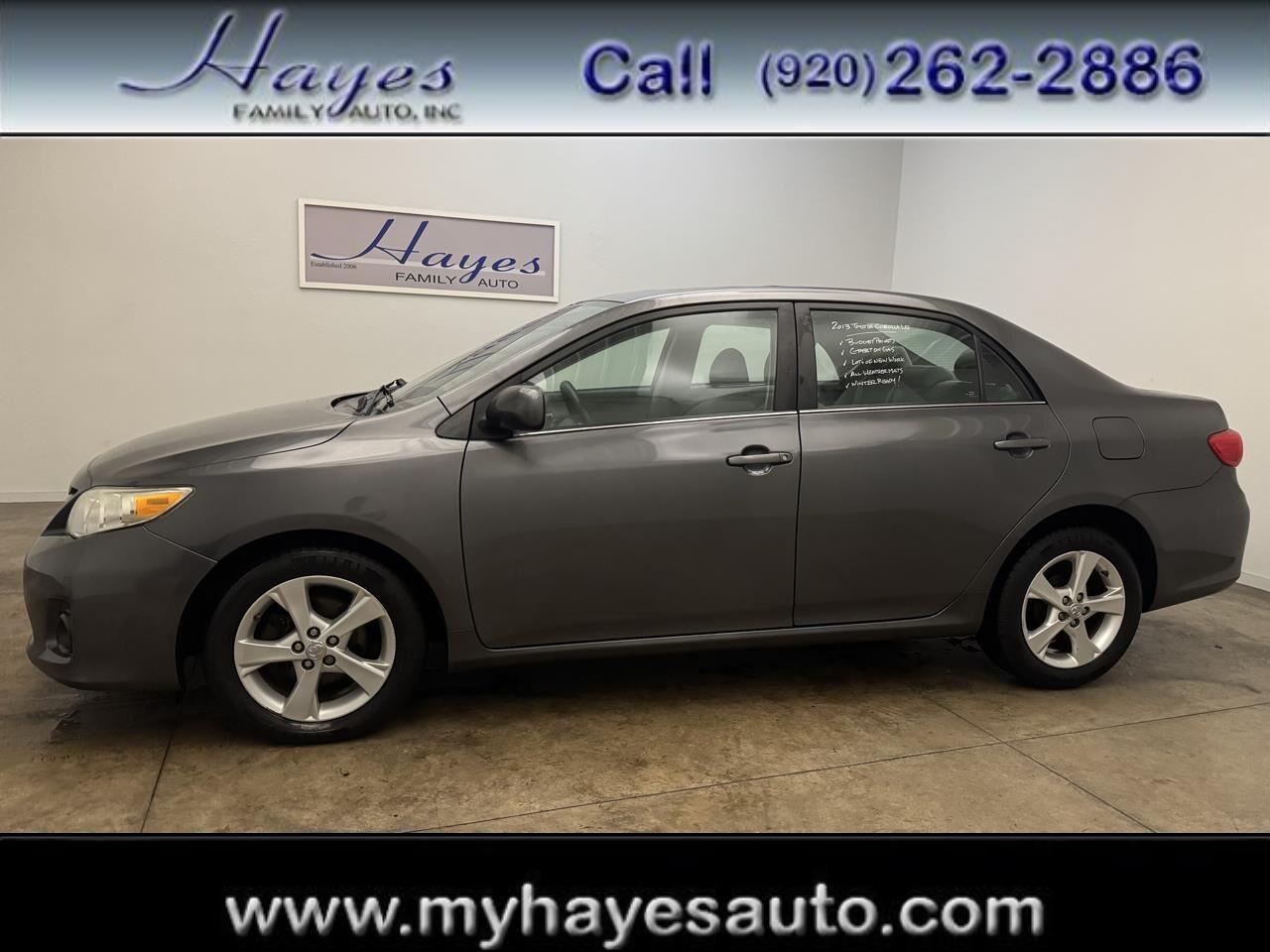2013 TOYOTA Corolla