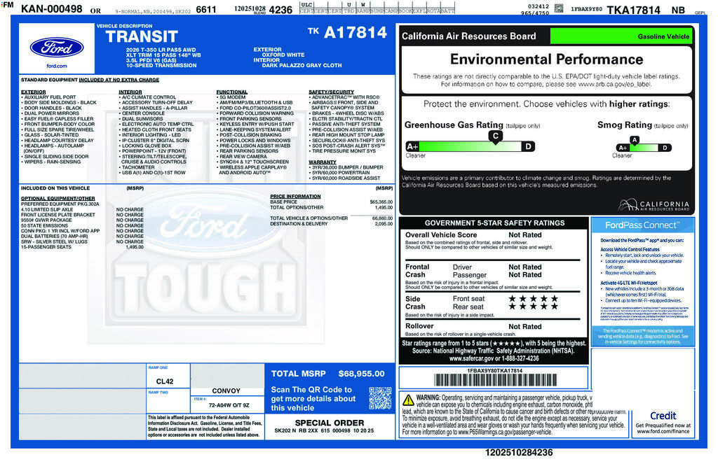2026 FORD Transit