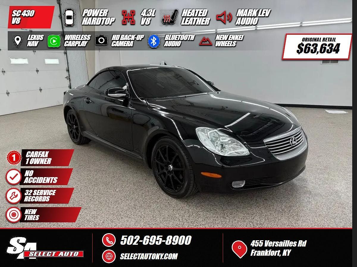 2003 LEXUS SC