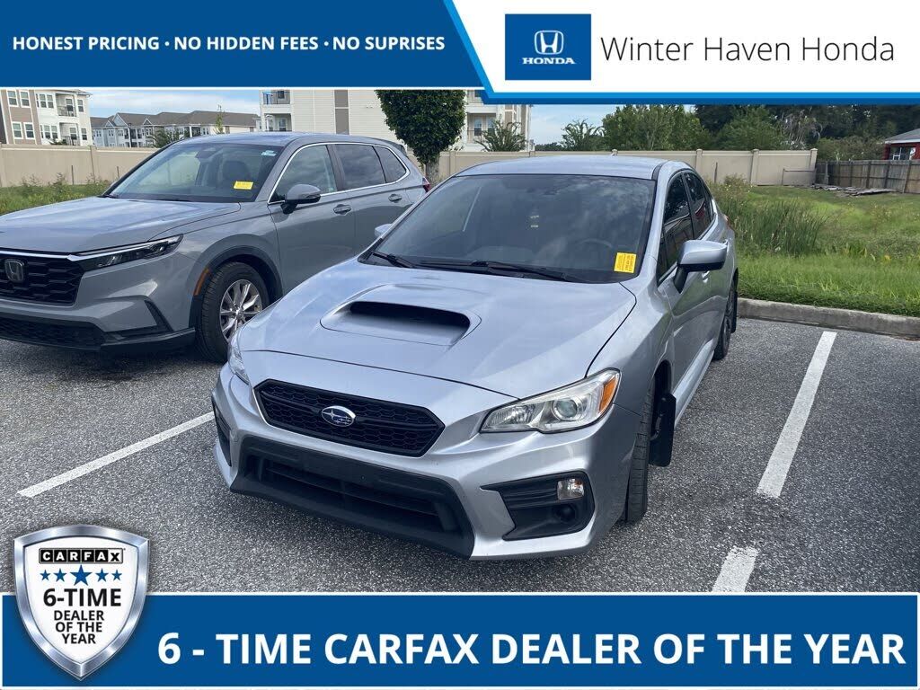 2020 SUBARU WRX