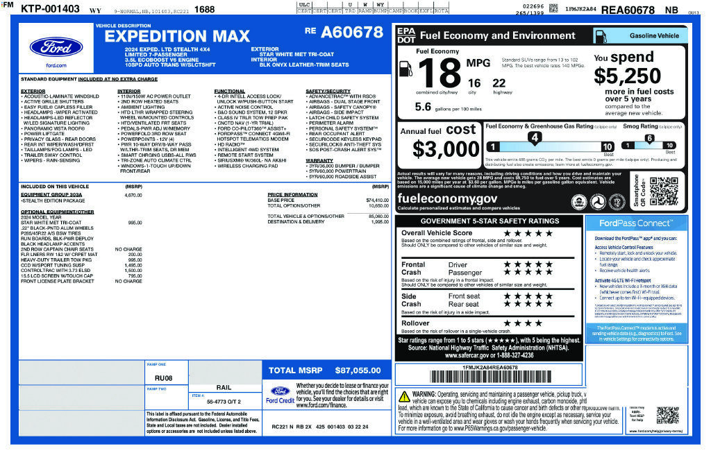 2024 FORD Expedition