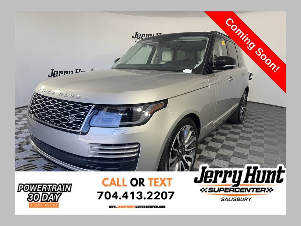 2020 LAND ROVER Range Rover