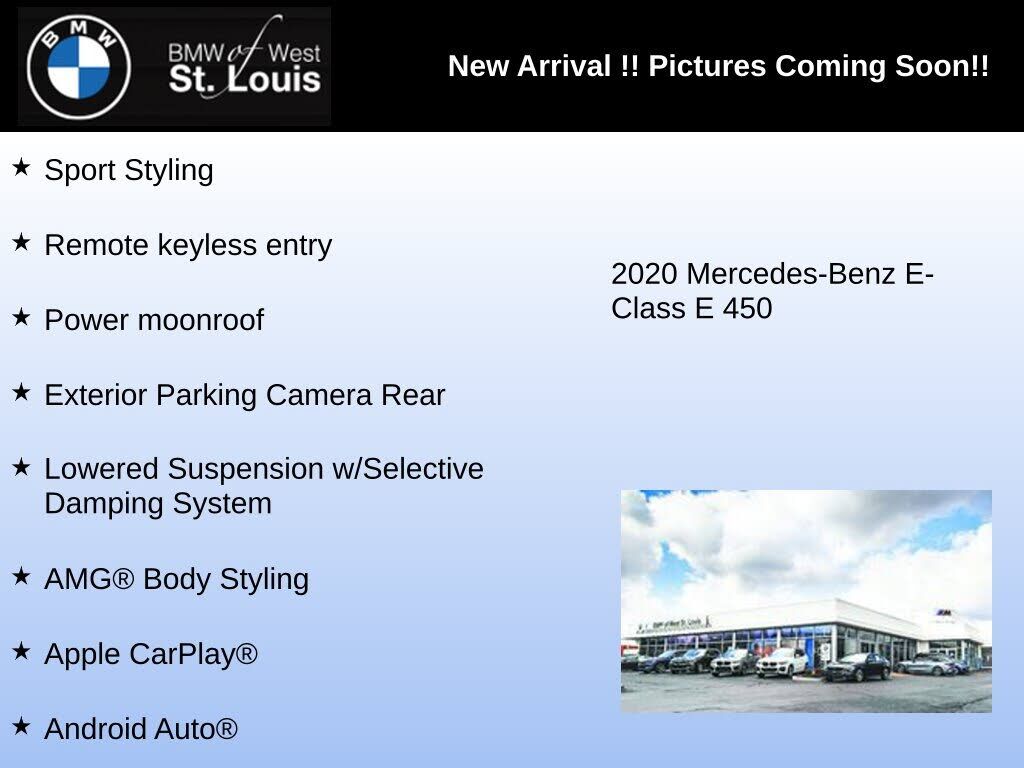 2020 Mercedes-Benz E-Class
