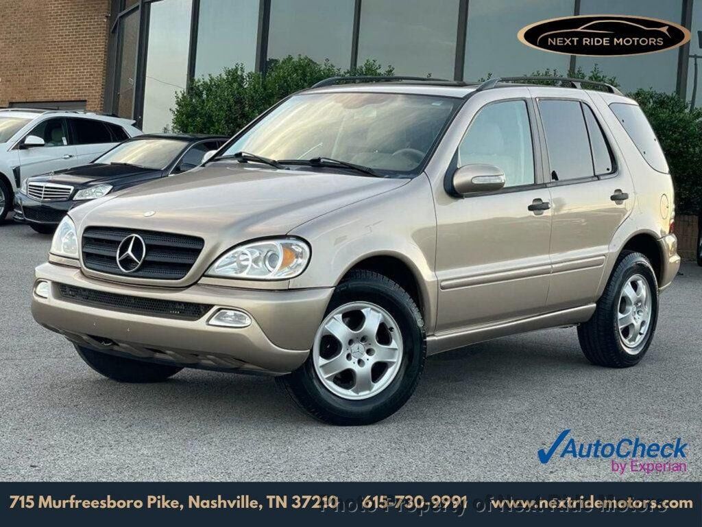 2002 MERCEDES-BENZ M-Class