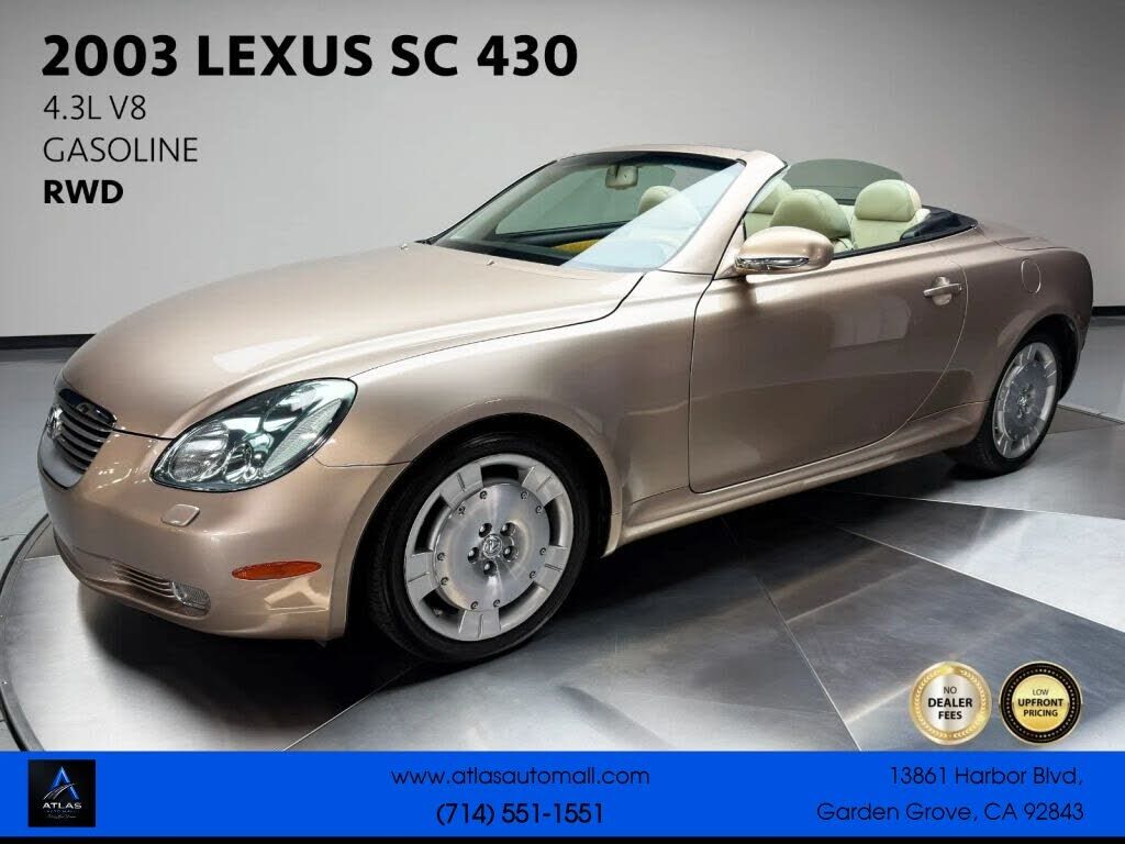2003 LEXUS SC