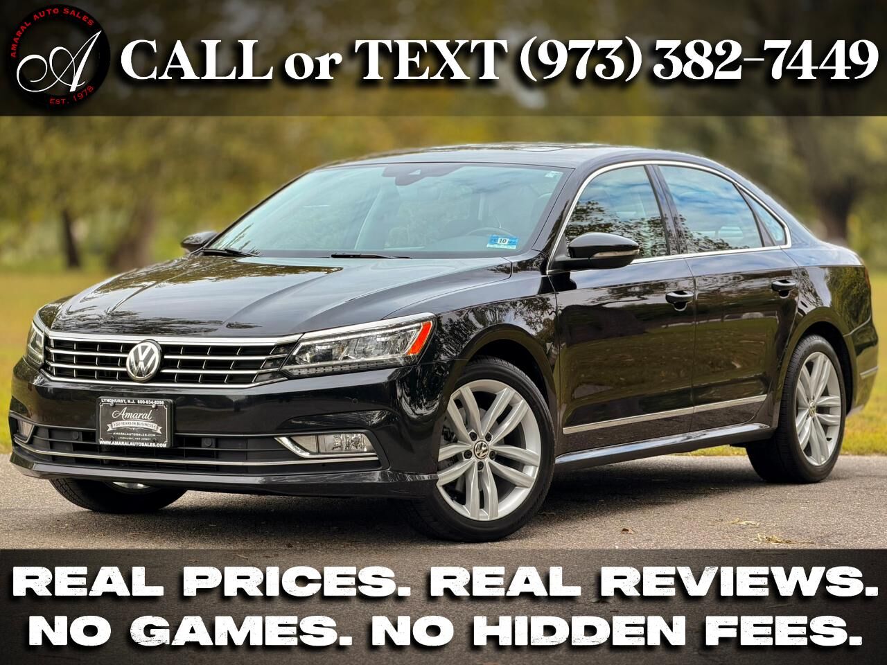 2018 VOLKSWAGEN Passat