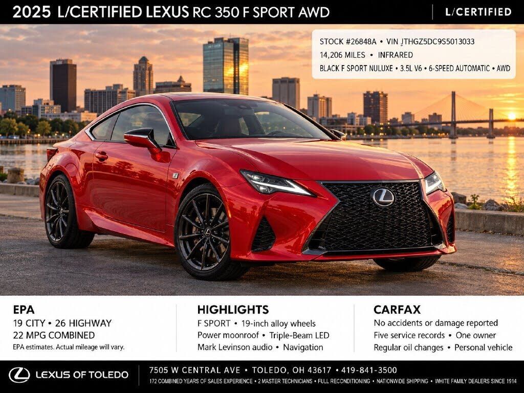 2025 LEXUS RC