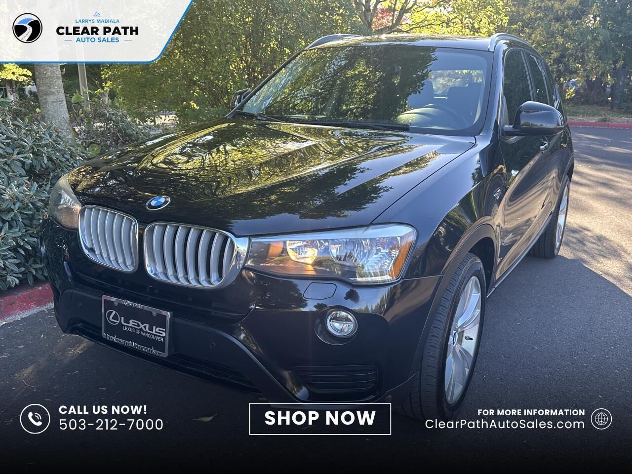 2016 BMW X3