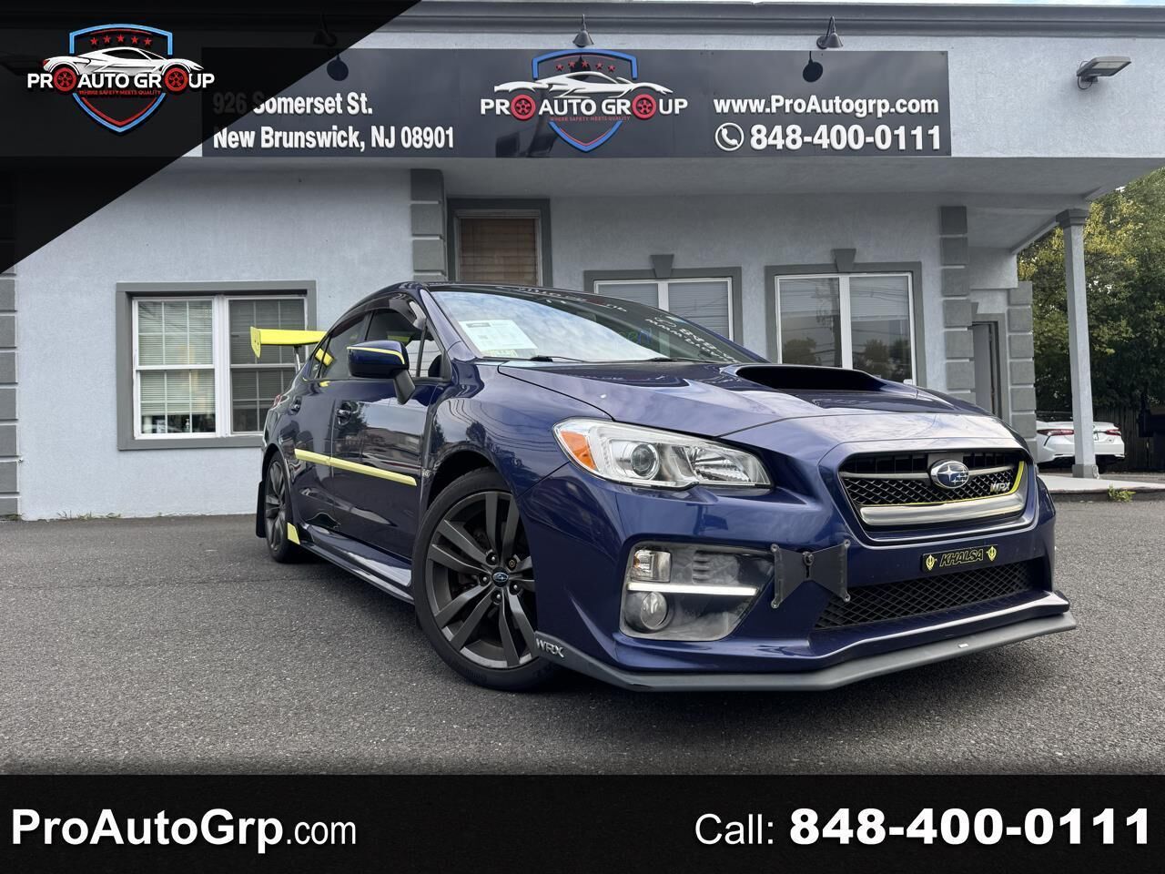 2016 SUBARU WRX