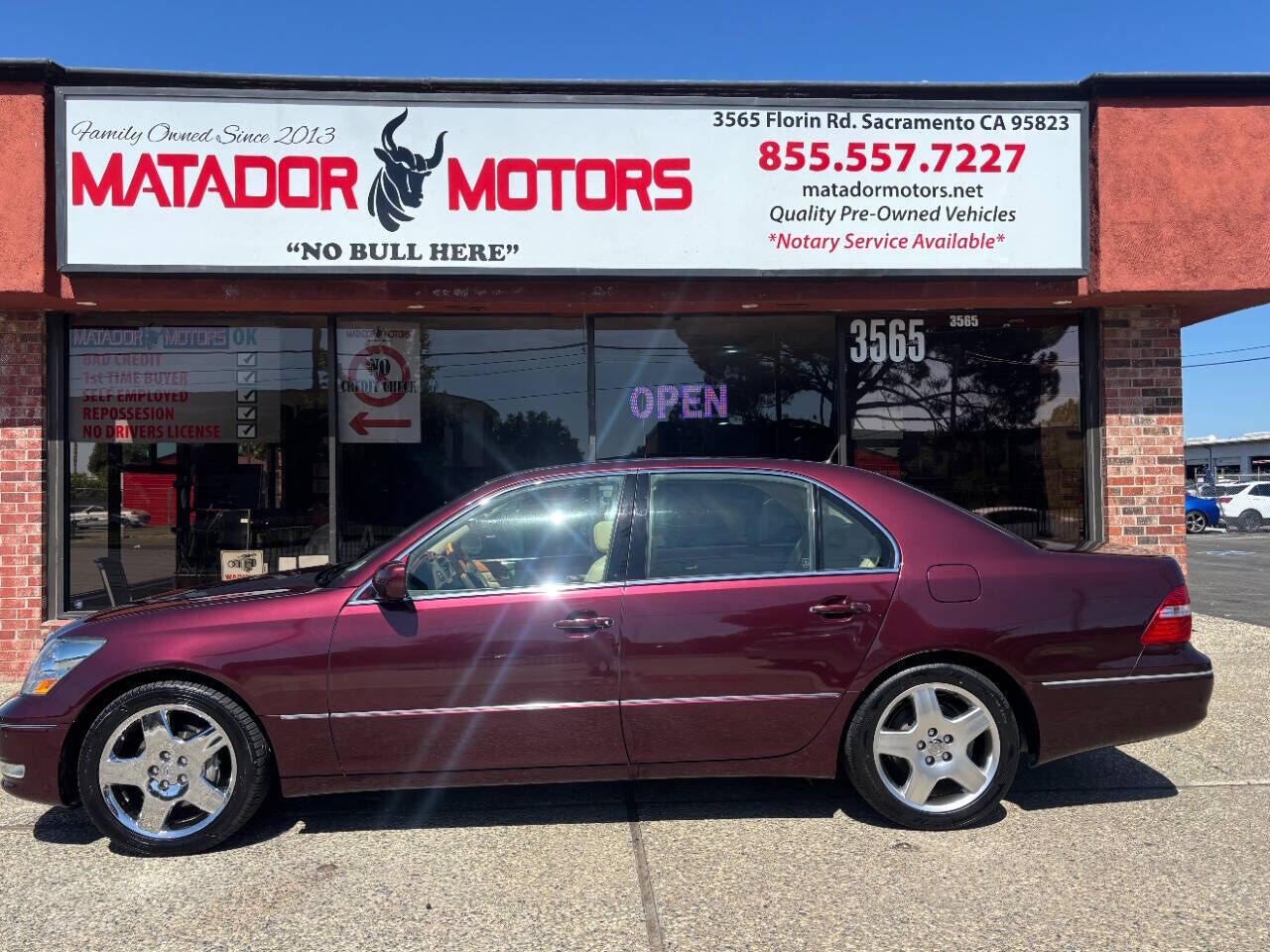 2005 LEXUS LS