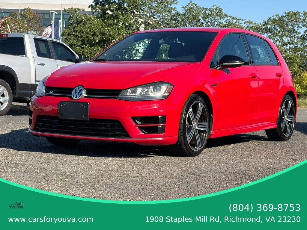 2016 VOLKSWAGEN Golf R
