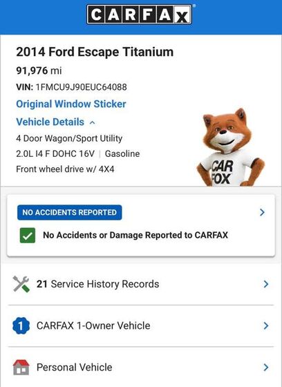 2014 FORD Escape