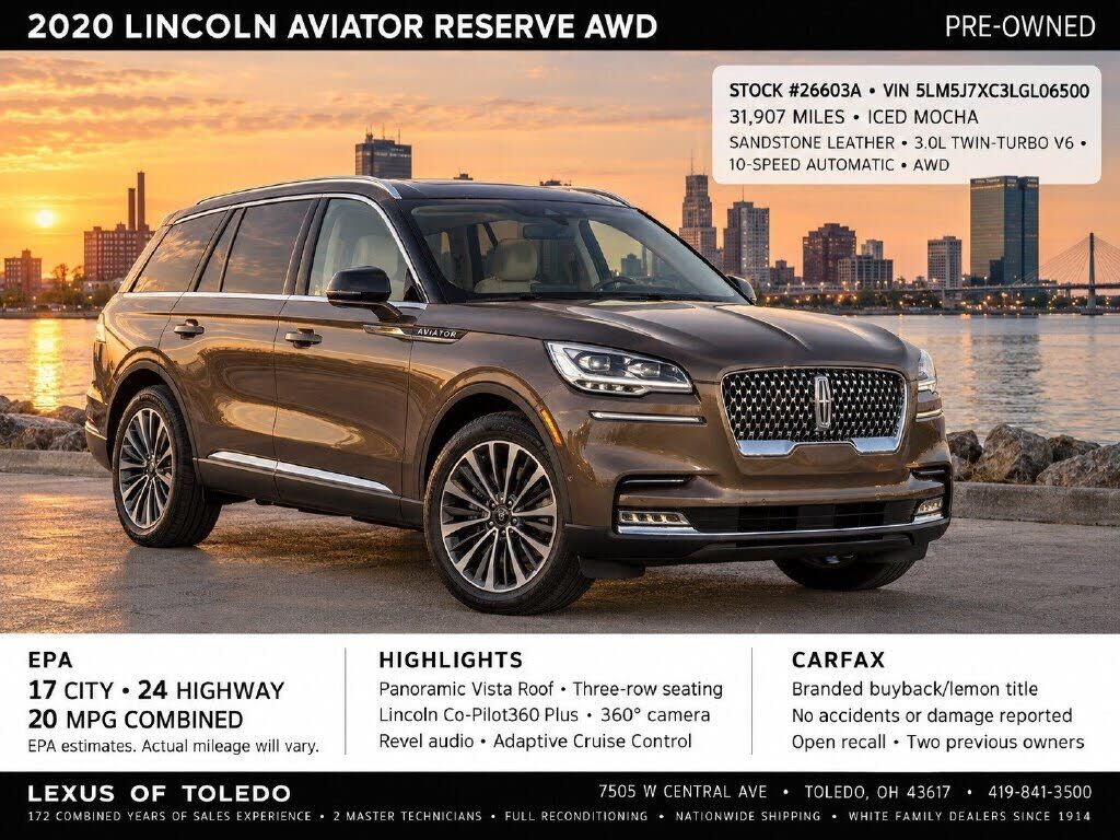 2020 LINCOLN Aviator