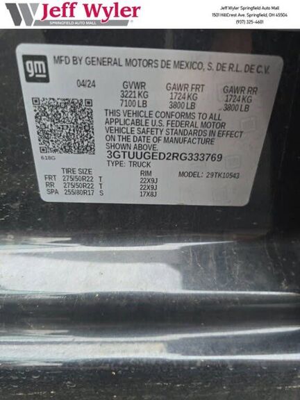2024 GMC Sierra