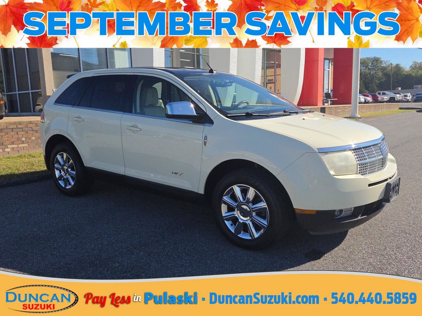 2008 LINCOLN MKX