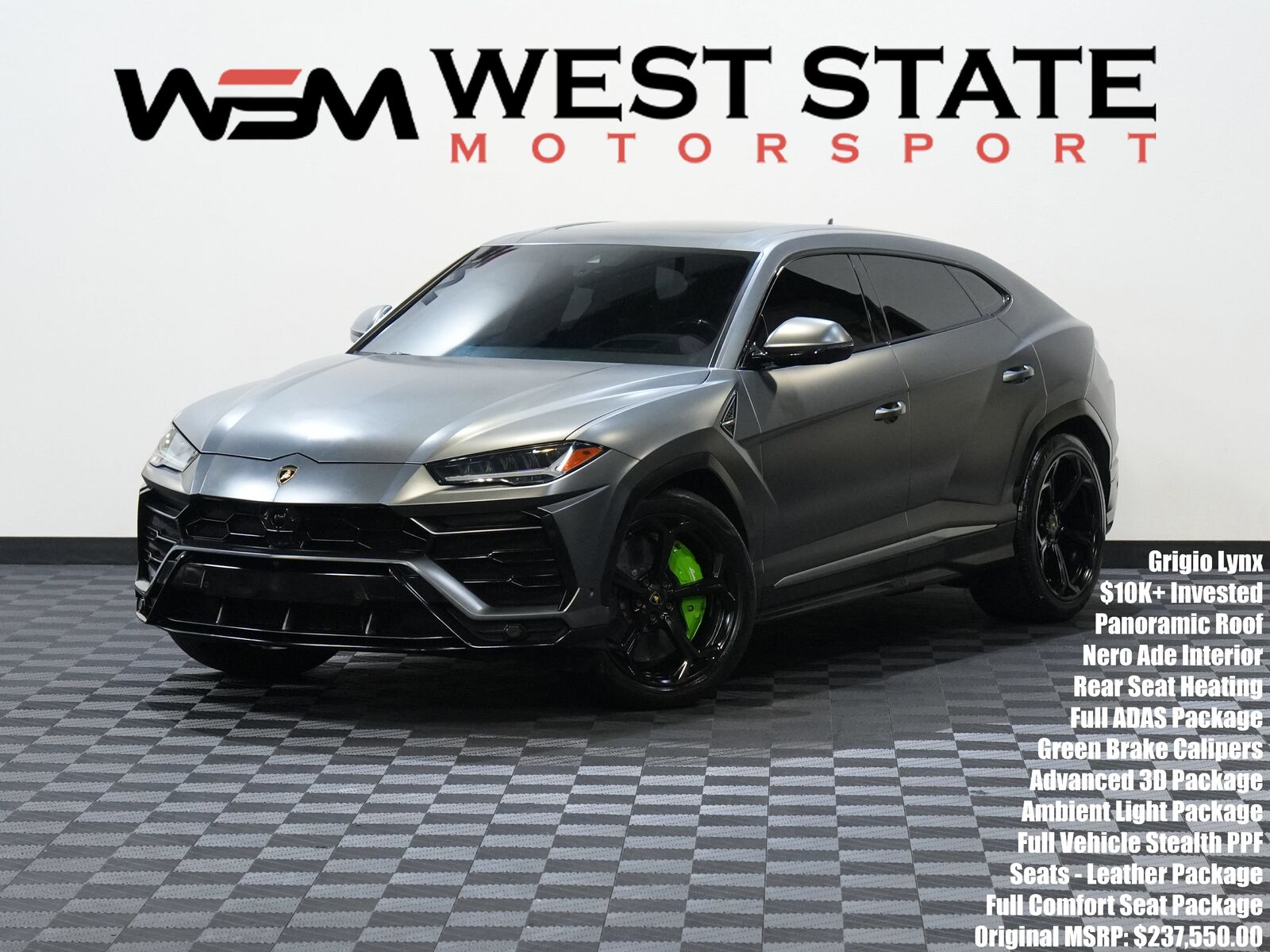 2019 LAMBORGHINI URUS