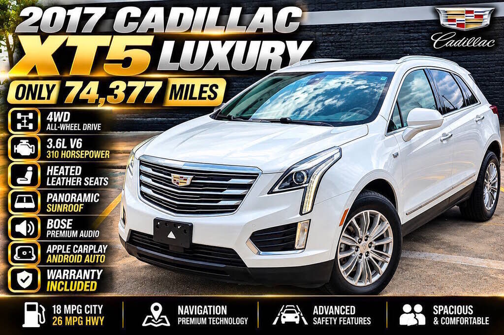 2017 CADILLAC XT5