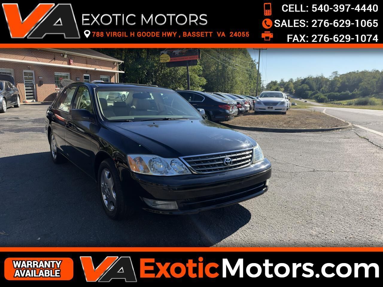 2004 TOYOTA Avalon