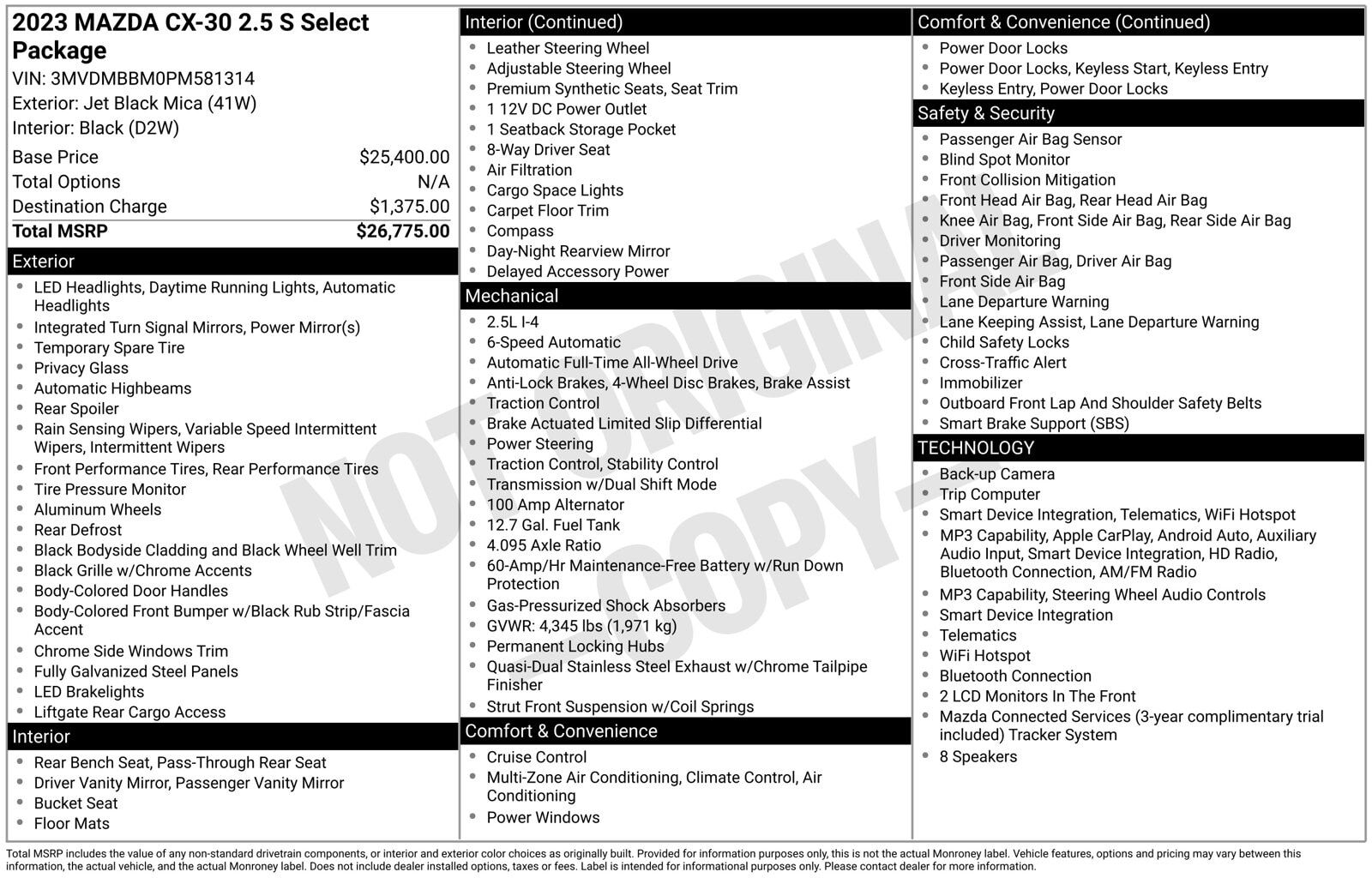 2023 MAZDA CX-30