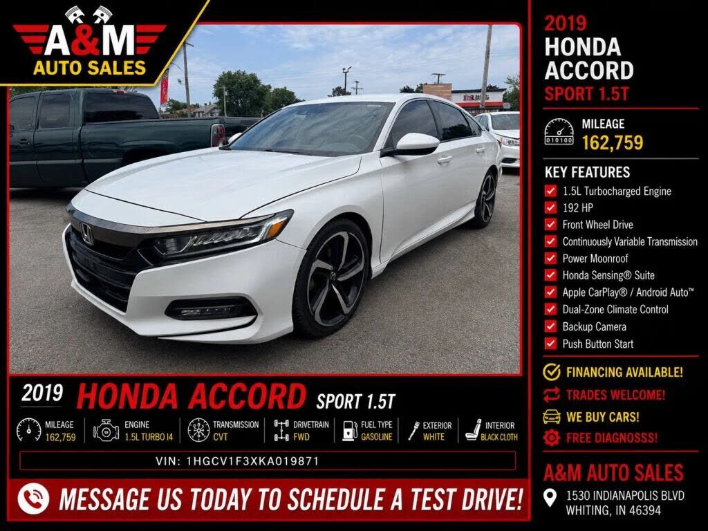 2019 HONDA Accord