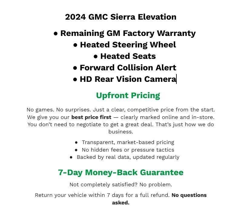 2024 GMC Sierra