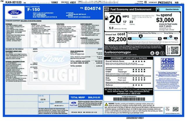 2023 FORD F-150