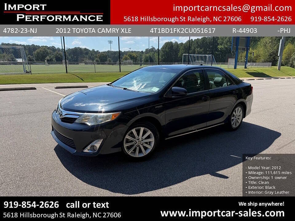 2012 TOYOTA Camry