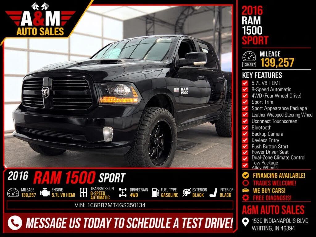 2016 RAM 1500