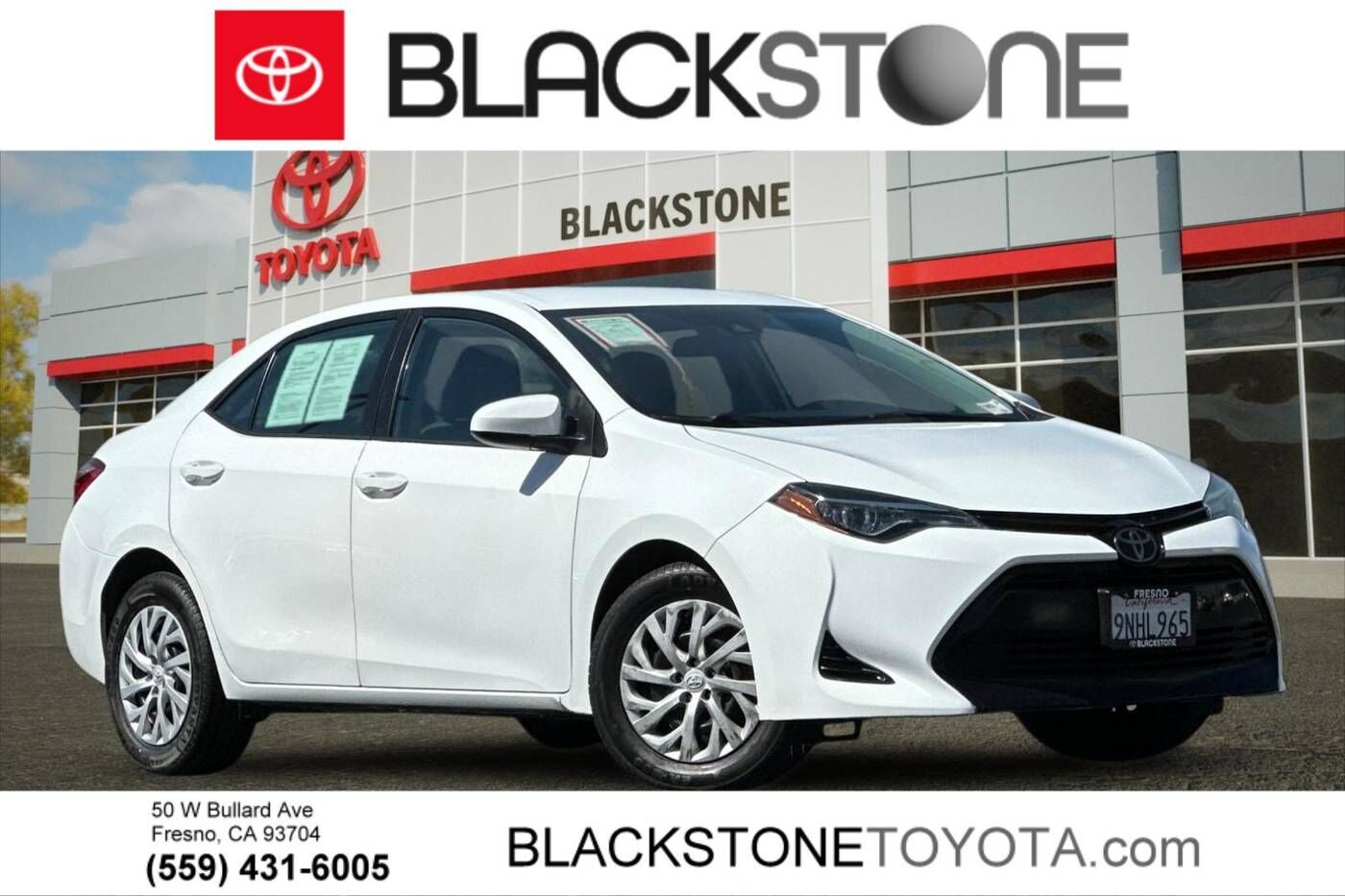 2018 TOYOTA Corolla