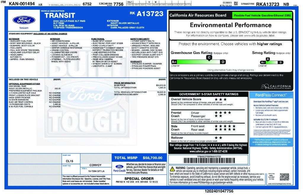 2024 FORD Transit