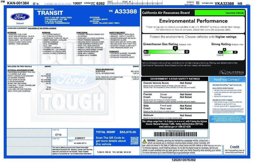 2027 FORD Transit