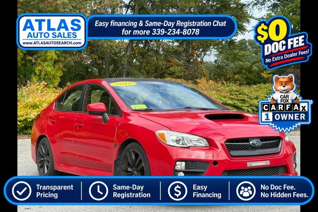 2016 SUBARU WRX