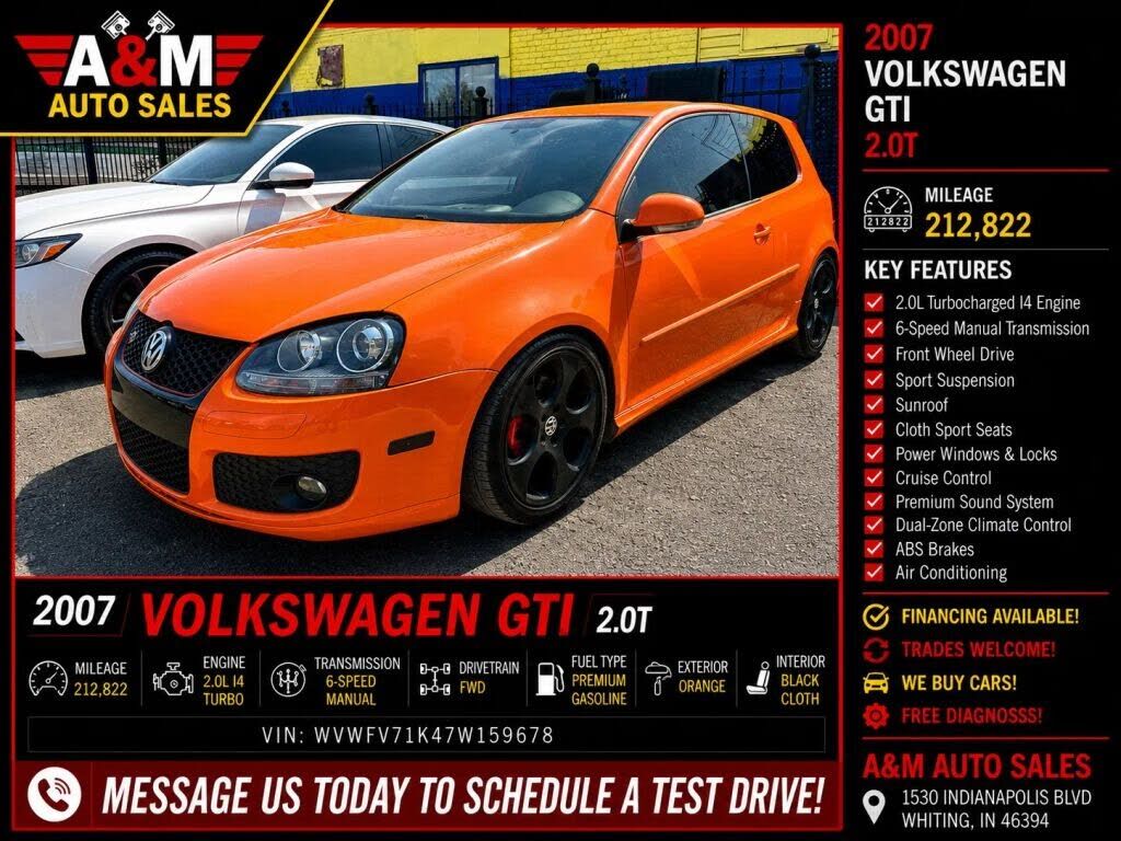 2007 VOLKSWAGEN GTI