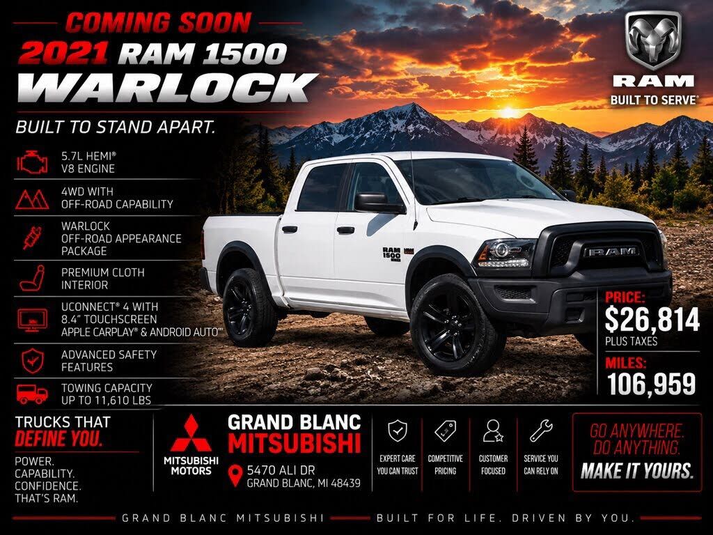 2021 RAM 1500