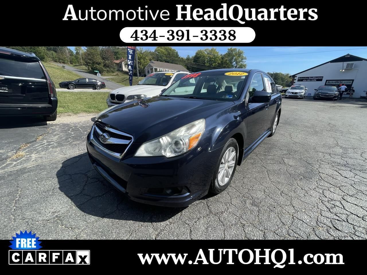 2012 SUBARU Legacy