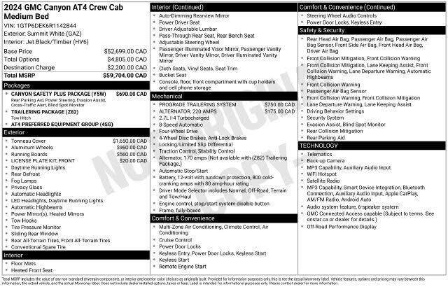 2024 GMC Canyon