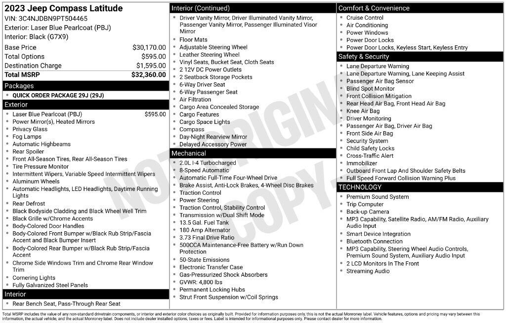 2023 JEEP Compass
