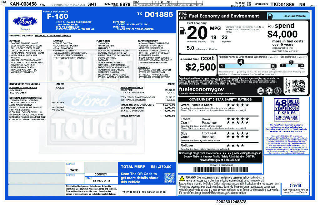 2026 FORD F-150