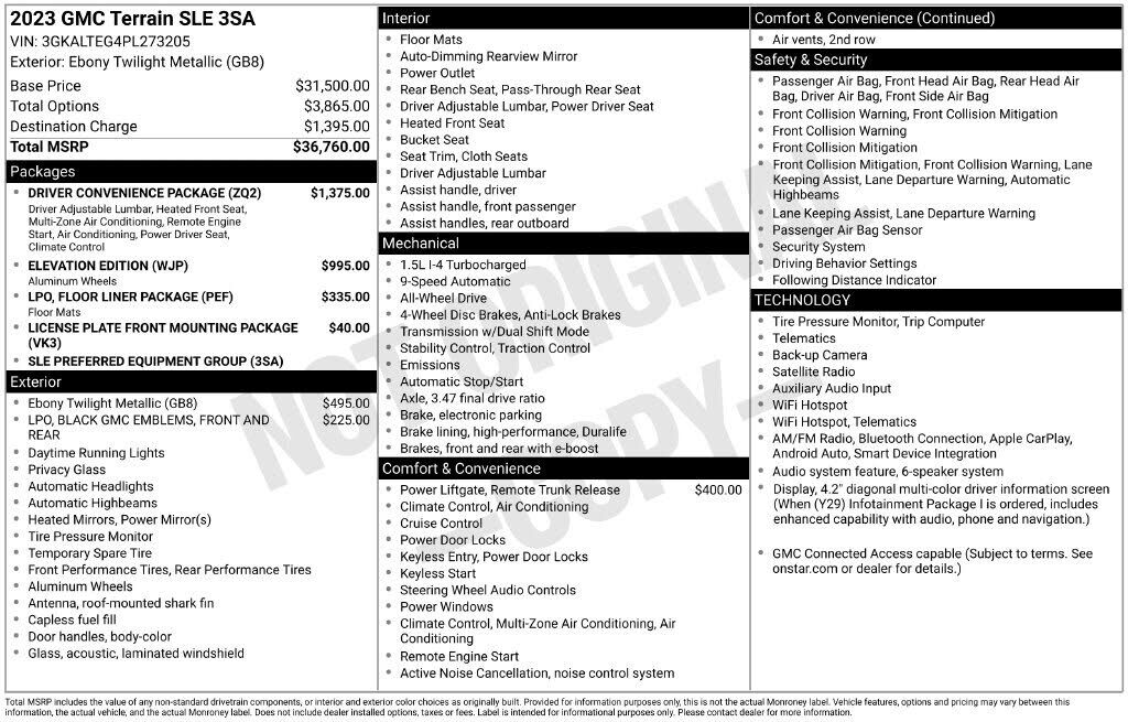 2023 GMC Terrain