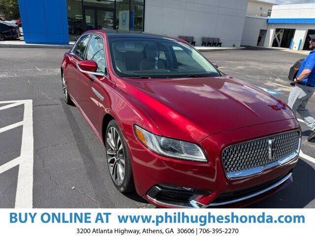 2017 LINCOLN Continental