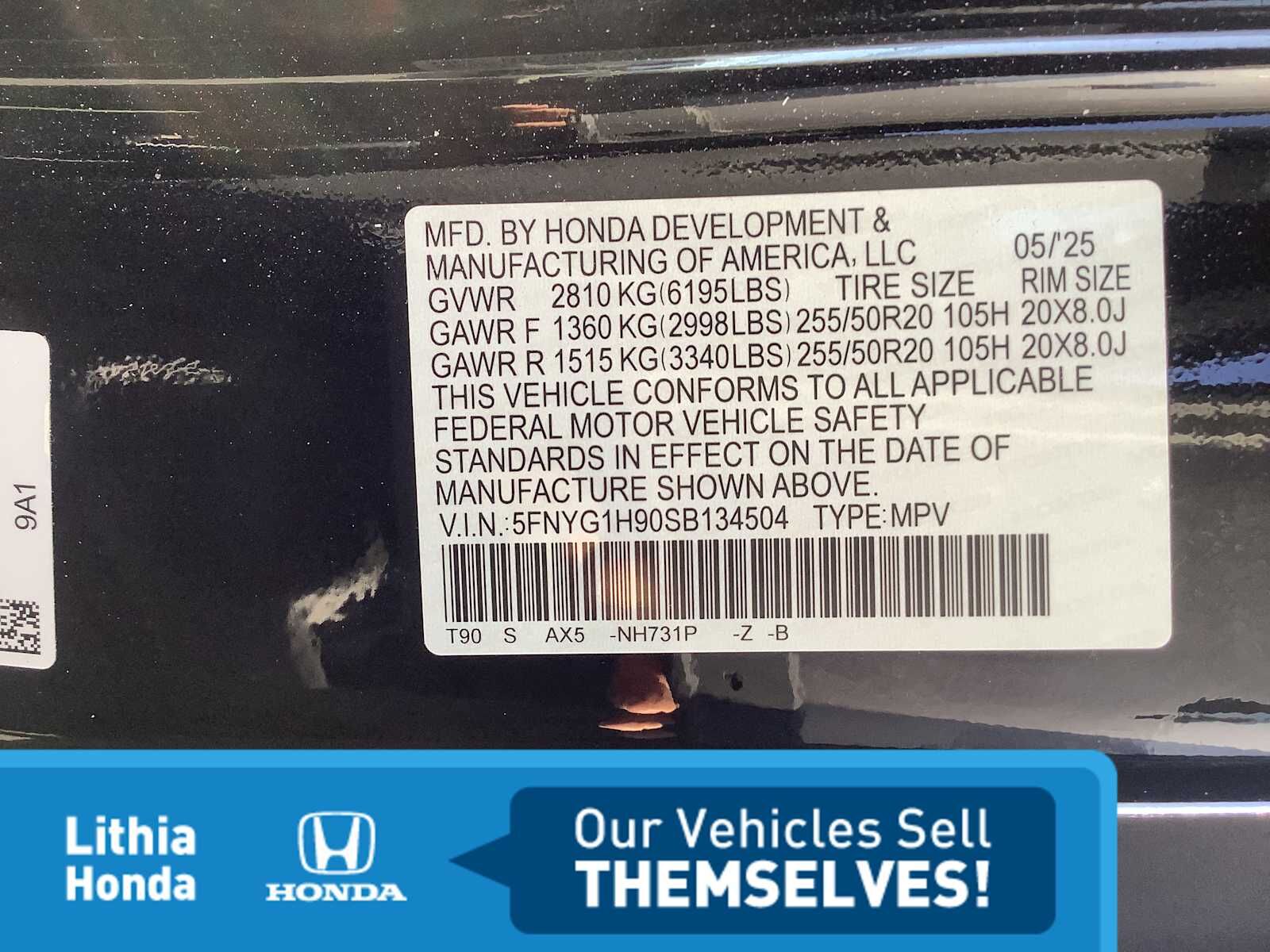 2025 HONDA Pilot
