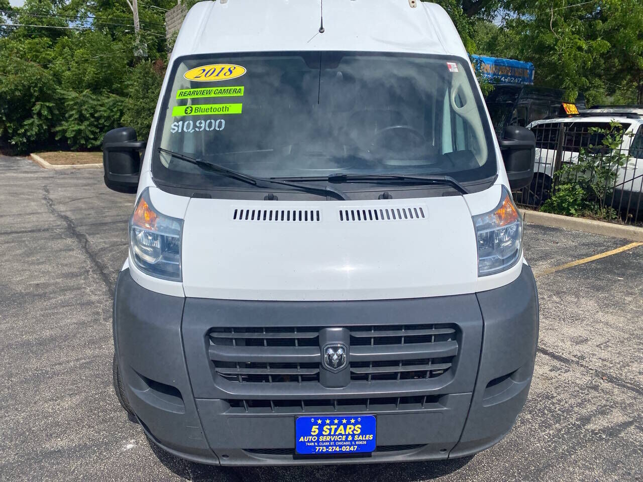 2018 RAM Promaster 2500