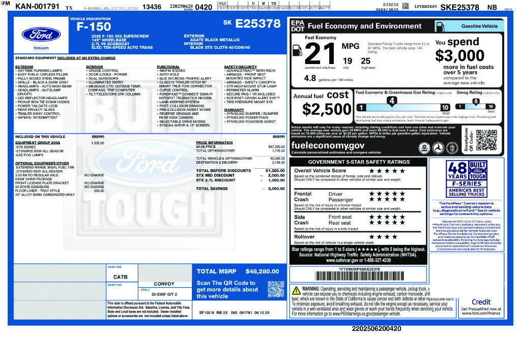 2025 FORD F-150