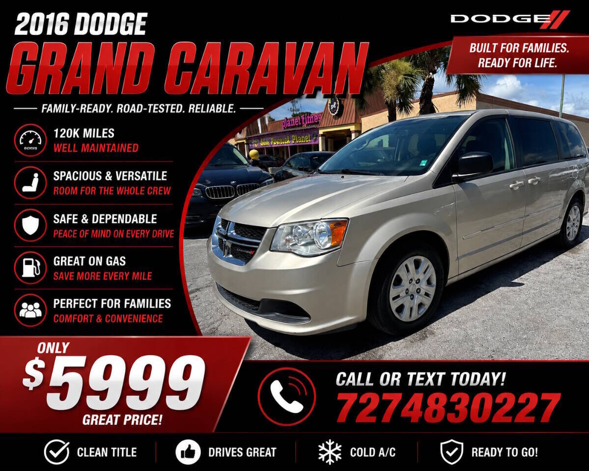 2016 DODGE Grand Caravan