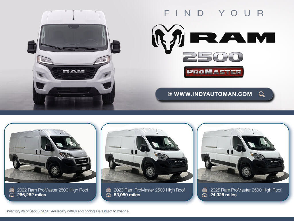 2023 RAM Promaster 2500