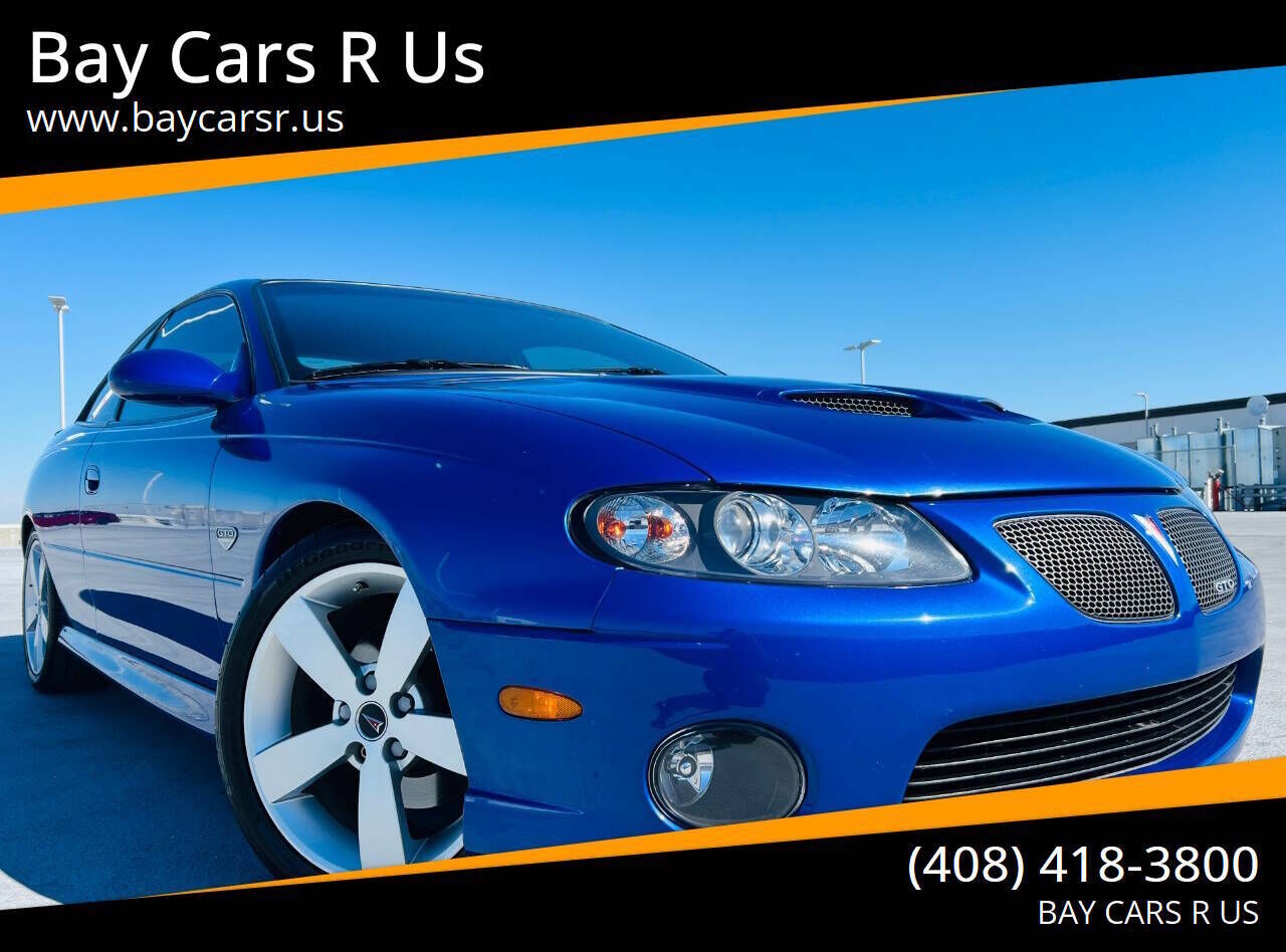 2006 PONTIAC GTO